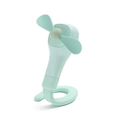 ZGMJ Mini Ventilador eléctrico de Mano multifunción Ventiladores de Aire de súper Velocidad for Estudiantes en el hogar Oficina Dormitorio en casa Peq
