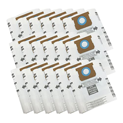 MATTLEY Robot de Barrido 18 Bolsas de Repuesto for aspiradora en seco/húmedo compatibles con aspiradora Shop-Vac Ridgid de 5 a 8 galones 9066100 90661 características