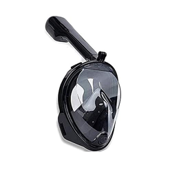 QHYXT Máscara De Snorkel, Máscara De Snorkel De Cara Completa, Vidrio Templado Antivaho Y A Prueba De Fugas, Equipo De Snorkel para Adultos Y Jóvenes, precio