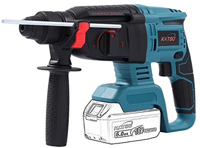 KATSU FIT-BAT 21V Motor inalámbrico sin escobillas SDS Taladro de martillo giratorio de 26 mm sin baterías (solo el cuerpo)