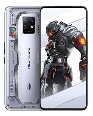 REDMAGIC 7S Pro 120Hz Gaming Móvil, 5G Android Smartphone, 18GB RAM+512GB ROM, Snapdragon 8+ Gen 1, 6.8" AMOLED, 5000mAh Gaming Teléfono, 64MP Cámara,