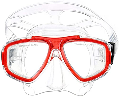 QHYXT Buceo con escafandra Buceo con escafandra Snorkel Gafas faciales con Tubo de Aire Material Ambiental de esnórquel