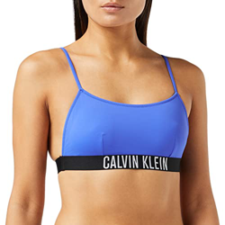 Calvin Klein Bralette-RP Parte Superior de Bikini, Wild Bluebell, M para Mujer características