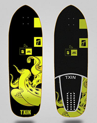 Txin Surfskate Deck Tabla Surf Skate Octopus Yellow 33.5 características