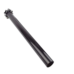 QINGCHEN Sun MS Bicicleta de Ciclismo de Fibra de Carbono Compatible con MTB Postes de Asiento de Bicicleta 3K 27.2/30.8/31.6 * 400/450 mm Sun MS (Col en oferta