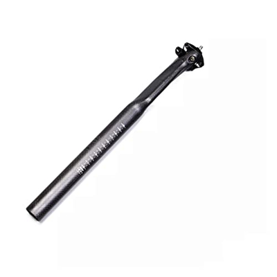 QINGCHEN Sun MS 3K Matte Ultralight Carbon Seatta Seatt Post Tube 27.2/30.8/31.6 Compatible con Bicicleta de Carretera MTB Mountain Bike Sun MS (Color