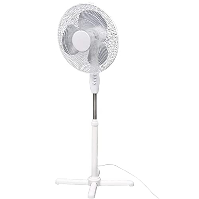 Ausla Ventilador de Piso, Ventilador de Pie de Base Estable de bajo Ruido para Enfriamiento