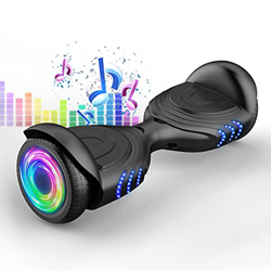Hoverboard para niños de 6 a 12 años con Altavoz Bluetooth y Luces LED, US UL2272 Safety Approved 6.5 Pulgadas Self Balanceing Scooter Q2C Hoverboard  en oferta