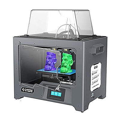 FLASHFORGE Creator Pro 2 Impresora 3D totalmente cerrada con extrusora doble, estructura de marco de metal, color mixto dual/filamento mixto/modo de i