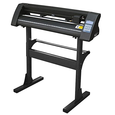 ZZAMG Impresora de Corte de Vinilo de 28", máquina de Plotter de Corte con Soporte y Controles Digitales, máquina de Impresora de Vinilo con Impresora