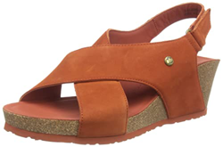 Panama Jack Valeska Basics, Sandalias con cuña Mujer, marrón Oxidado, 37 EU en oferta
