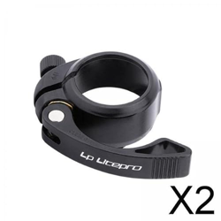 SM SunniMix 2X Abrazadera de Asiento de Abraza de Aleación de Aluminio de Resistencia - Lanzamiento Asiento de Asiento Post Cuello - en oferta