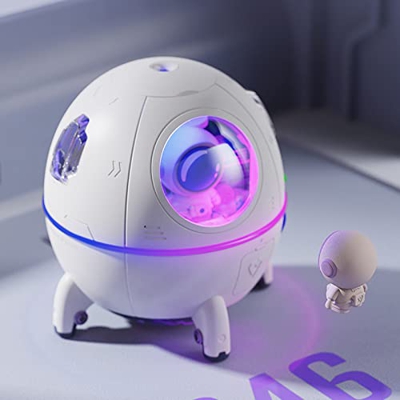 SPORTARC Humidificadores, 220 ml Mini USB Humidificador Pequeño Mini Hidratación de Aire Spray Gran Niebla Volumen Cápsula Humidificador