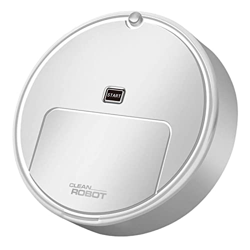 predolo Robot Aspirador Robot de Barrido de Piso Aspirador para Esquinas Mármol Pequeñas Migas Polvo, Blanco, Individual características