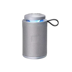 Altavoz Bluetooth portátil inalámbrico, Altavoz estéreo de Tela Recargable, Altavoces inalámbricos para Exteriores para el hogar y la Fiesta al Aire L en oferta