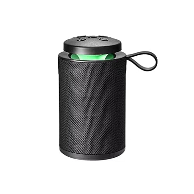 Altavoz Bluetooth portátil inalámbrico, Altavoz estéreo de Tela Recargable, Altavoces inalámbricos para Exteriores para el hogar y la Fiesta al Aire L