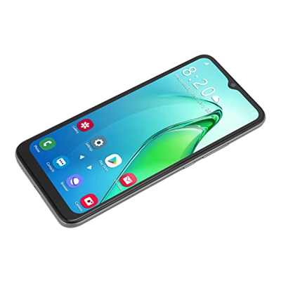 Shanrya Smartphone con 6GB de RAM, Smartphone Desbloqueado con reconocimiento Facial y línea de Datos para el Trabajo Enchufe de la UE