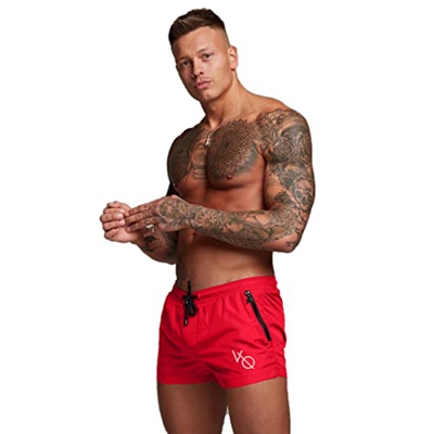 Ducomi Bov Bañador Hombre - Pantalones Cortos de Natación con Doble Bolsillos - Shorts Cortos y Elásticos, Secado Rápido. Boxeador para Natación, Vole