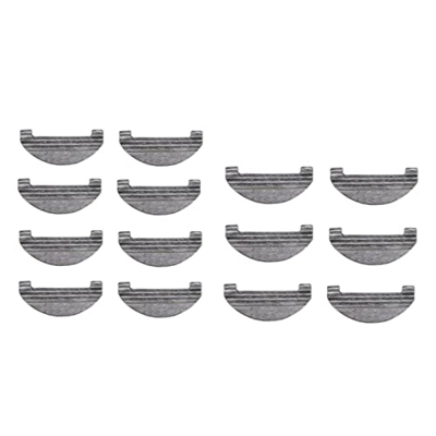 Acbbk 14 Piezas compatibles con el Robot Inteligente Proscenic M8 Pro Mop, Rag, Mop Pad, paño de Limpieza y Accesorios de Barrido (Color : Pink)