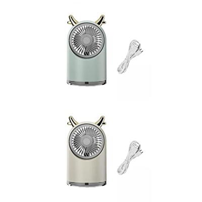SM SunniMix 2 Pcs Portable Desktop Misting Mini Water Tank