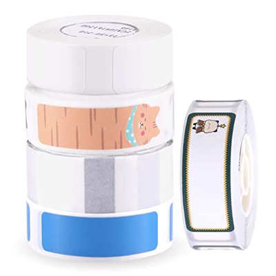 DFGHJK Etiqueta Papel Impresión térmica Nombre de papel Precio Pegatina de código de barras Resistente al desgarro impermeable Compatible for la impre