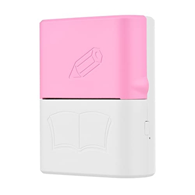 DFGHJK Mini pregunta incorrecta Impresora portátil Bluetooth Impresora térmica Bluetooth Foto de texto Impresora web Impresión sin tinta (Color : Pink