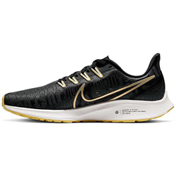 Nike W Air Zoom Pegasus 36 PRM, Zapatillas para Correr Mujer, Dk Smoke Grey Particle Grey Black Infinite Gold Pale Ivory Summit White, 39 EU características