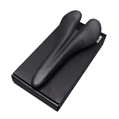 ShoppyCharms 1 sillín de Bicicleta, sillín de Bicicleta, Asiento de Fibra de Carbono Completo, sillín, Asiento de Bicicleta de montaña (Color : Matt)