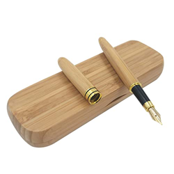 Operitacx - Pluma estilográfica con caja de regalo Firma pluma de caligrafía recargable, punta fina aniversario- regalos promocionales en oferta