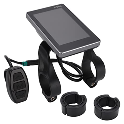 TeamSky Panel de visualización de Bicicleta eléctrica, Panel de Control de Pantalla LCD GD06 Impermeable para Accesorios de Scooter de Bicicleta eléct características