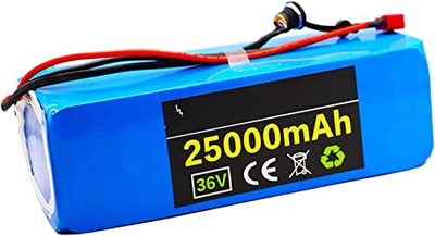 stdpcxz Bateria para Bicicleta Electrica Bateria Bicicleta 36V Bateria Bicicleta Electrica 36V 25Ah Adecuado para E-Bike, Motores por 750W - 200W con 