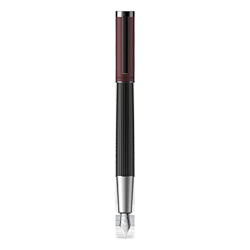 IYKA Bernard Shaw Shaw pluma estilográfica buque insignia oficial faro sangre de dragón pluma de tinta roja pluma gruesa de alta gama for hombres rega características