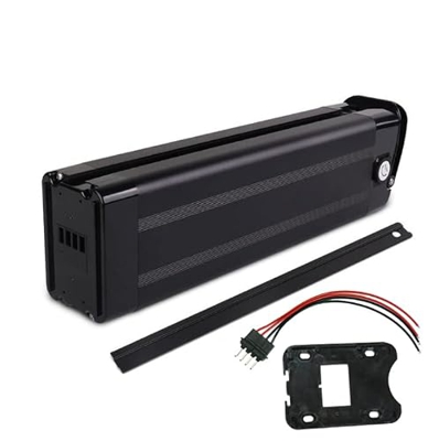 WILLQ Batería de Bicicleta eléctrica Paquete de batería de Iones de Litio de 36V 10Ah 12.5Ah 15Ah 20Ah Batería de Bicicleta eléctrica con Puerto USB p