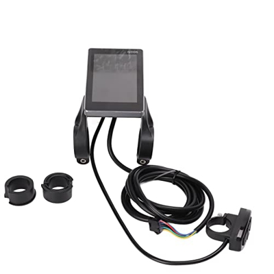 TeamSky Pantalla LCD de Bicicleta eléctrica, medidor de Pantalla LCD multifunción GD06 para modificación de Scooter de Bicicleta eléctrica