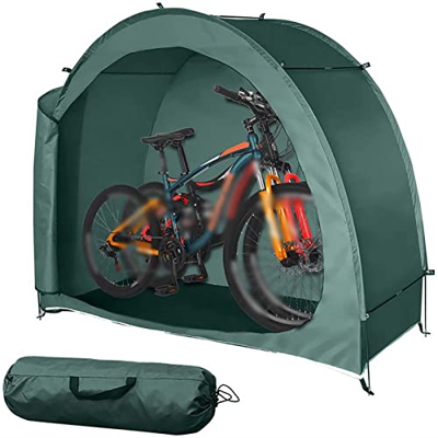 Tienda De Campaña Bicicletas, Cobertizo Almacenamiento Exteriores, Camping Al Aire Libre JardíN Patio Trasero Garaje Refugio para Cortacésped