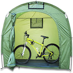 Rvlaugoaa Carpa Bicicletas Cobertizo, Carpa Jardín Cubierta para Almacenamiento de Bicicletas Accesorios para Patio Camping Tent Montar Otro características