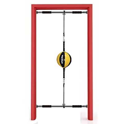 JYHHCYS Punching Ball Boxeo De Bola De Velocidad De Doble Extremo Sólido Sin Inflable, Adultos Niño Mujeres Kit De Saco De Boxeo Llamativo para MMA Tr