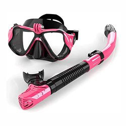 Samnuerly Máscaras de Buceo Gafas de esnórquel Gafas Impermeables y antivaho Fabricadas con Materiales respetuosos con el Medio Ambiente Multifunciona precio