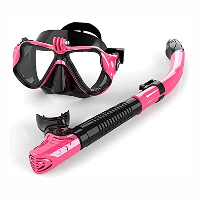 Samnuerly Máscaras de Buceo Gafas de esnórquel Gafas Impermeables y antivaho Fabricadas con Materiales respetuosos con el Medio Ambiente Multifunciona