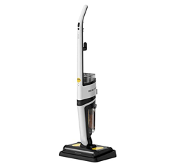 GYAM Fregona Eléctrica, Aspiradora Eléctrica De Doble Cepillo con Cable Fregona, Diseño De Tanque De Agua Doble, Aviso De Voz, Lavadora De Piso De Lim en oferta