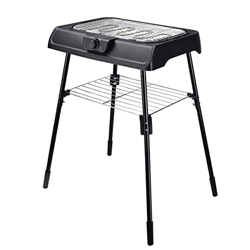 Barbacoa eléctrica de mesa de pie, 2000 W, barbacoa de jardín, barbacoa eléctrica en oferta
