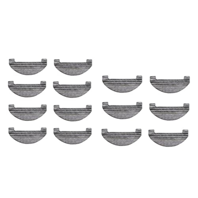 Acbbk 14 Piezas compatibles con el Robot Inteligente Proscenic M8 Pro Mop, Rag, Mop Pad, paño de Limpieza y Accesorios de Barrido (Color : Pink)