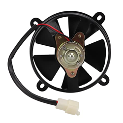 Ventiladores de Refrigeración para Motores de Automóviles, Ventilador de Refrigeración de Radiador Eléctrico de 6 Pulgadas Y 5 S, Buenos Ventiladores  características