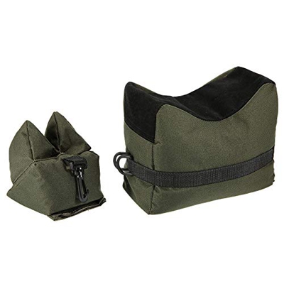 Disparo De Bolsas De Descanso Sandbag Bolsa De Soporte De Eje Delantero Avistamiento De Caza Respaldo Set De Respaldo Conjunto De Almohadilla Verde pa