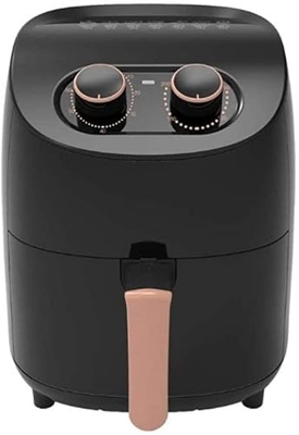 Jrechio Espacio Compacto Personal Ahorro de Aire Caliente freidora Caliente freidora sin Aceite Temperador/Entorno Temporizador SHOME Smart Multifunci
