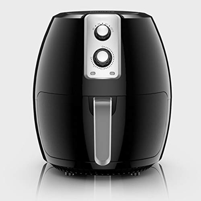 Jrechio Cestas de freidora de Aire 3.5L Freidante de Aire Freidante de Aire Temperatura Control de Temperatura Control de Aire Fryer de Aire eléctrico