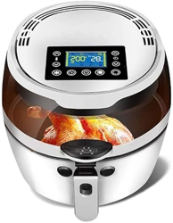 Freidora de Aire sin Aceite Freidora eléctrica Grande Roaster Freano de Aire Caliente sin Aceite Freanos de 24 Horas de Cita automática (Color: b) quj en oferta