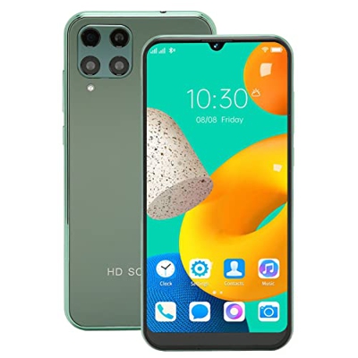 FRZY Teléfono Inteligente con desbloqueo Facial, Triple Ranura para Tarjeta Batería de 4000 mAh Teléfono Inteligente con Doble SIM de 6,53 Pulgadas pa