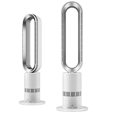 LenEurest Ventilador de refrigeración y calefacción, Calentador de Espacio de 2000 W y 3 ajustes de Calor, Ventilador de circulación de Aire con Contr