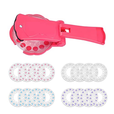 1 pieza Máquina de joyería para el cabello con 180 diamantes para el cabello, grapadora para el cabello, accesorios para el cabello, herramientas para